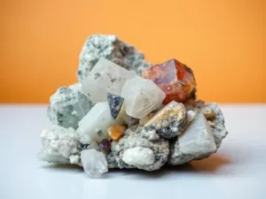 Eine Nahaufnahme verschiedener Mineralien in ihrer natürlichen Form, die ihre Bedeutung und Vielfalt veranschaulicht.